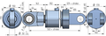 125-70 Gaffel - Oog