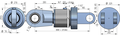 220-160 Gaffel - Oog